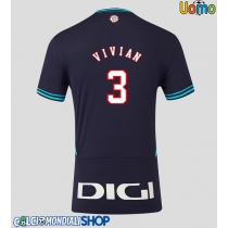 Maglie da calcio Athletic Bilbao Dani Vivian #3 Seconda Maglia 2025-26 Manica Corta